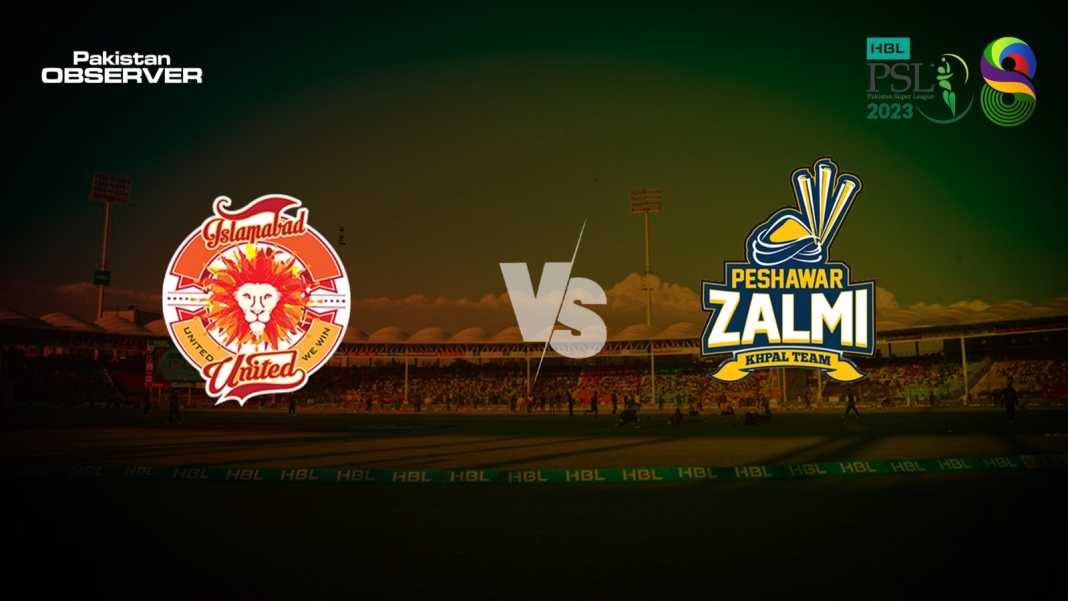 Islamabad United will face Peshawar Zalmi for a second time in PSL 8 today