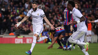 Benzema scores for Real Madrid against Barcelona in Copa del Rey