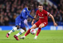 Chelsea and Liverpool in action