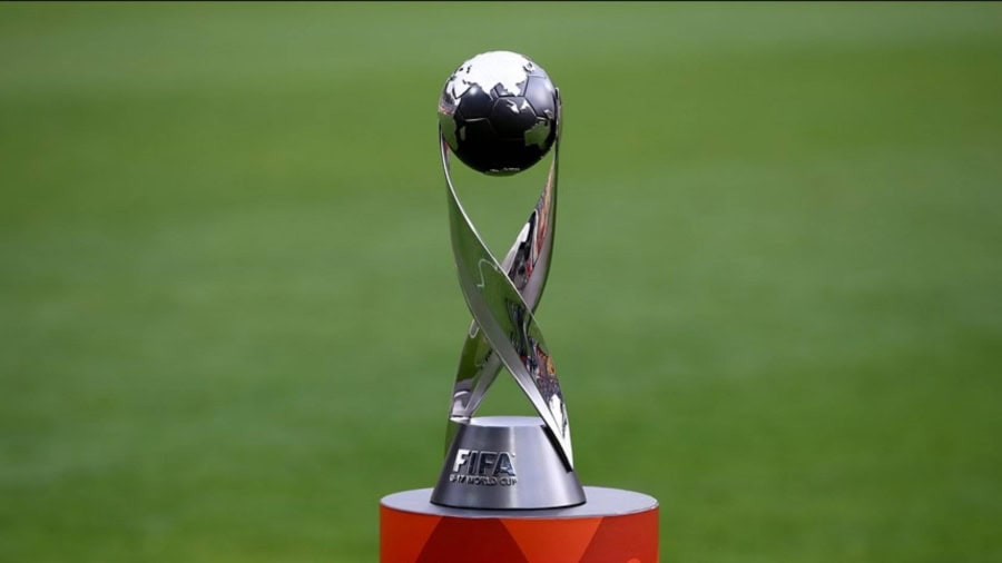 FIFA U-17 World Cup trophy in Peru