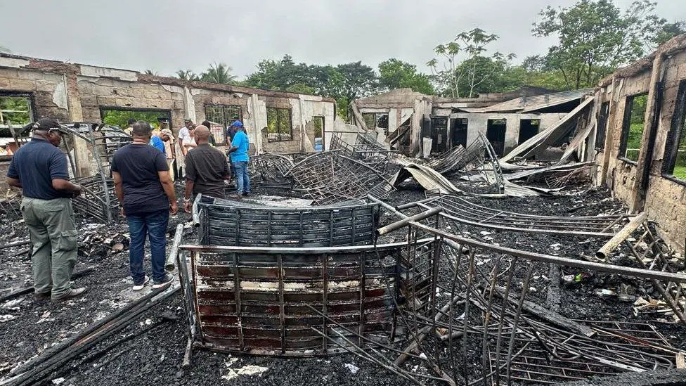 19 children killed as fire engulfed secondary school in Guyana ...