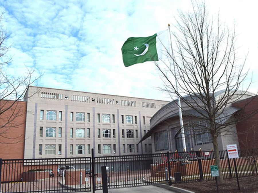 Pakistani embassy-owned building