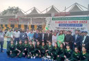 PHF vice president Shehla Raza with local athletes