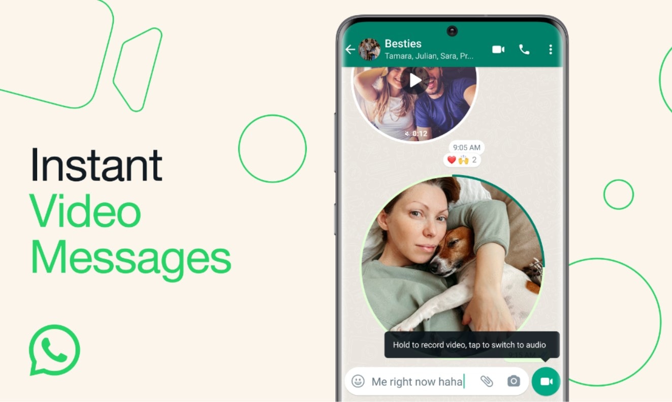 WhatsApp enables users to share instant video messages directly in chats -  Pakistan Observer