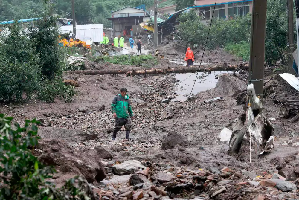 SOUTH KOREA FLOODING 2025 visual data 4