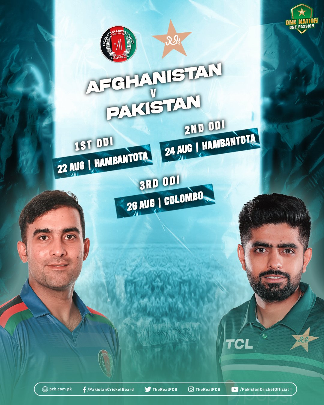 Pakistan to play Afghanistan three ODIs series in Sri Lanka Pakistan