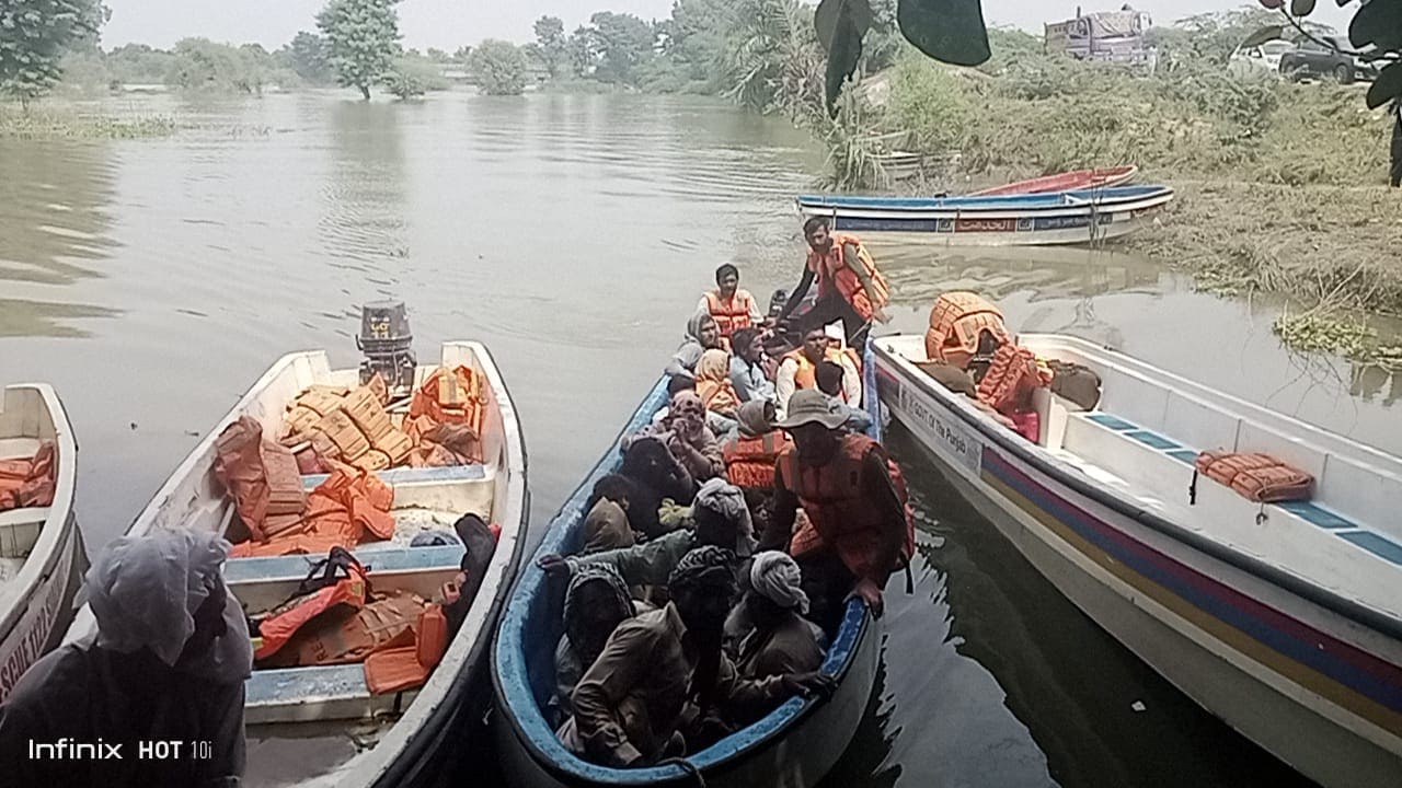 River Sutlej continues to wreak havoc on Punjab districts Pakistan