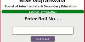 BISE Gujranwala class 12 result 2023 (Check inter part II results)