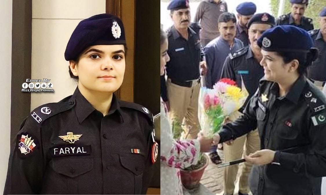 Faryal Fareed Balochistan Gets Its First Female Ssp Pakistan Observer