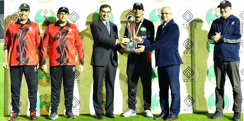 POL win Mari Petroleum T20 Cricket Tournament trophy