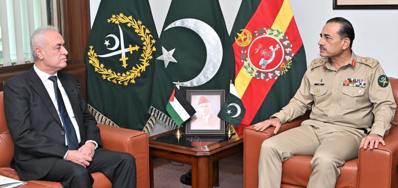 Pakistan Army Chief deplores Palestinians forced eviction as crimes against humanity