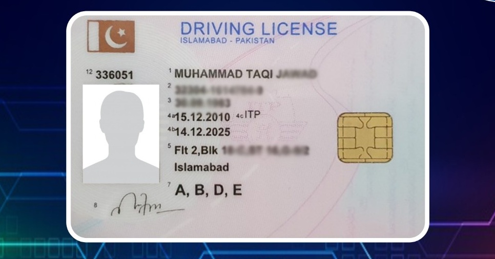 New car, motorcycle driving license fee in Islamabad update November 2023