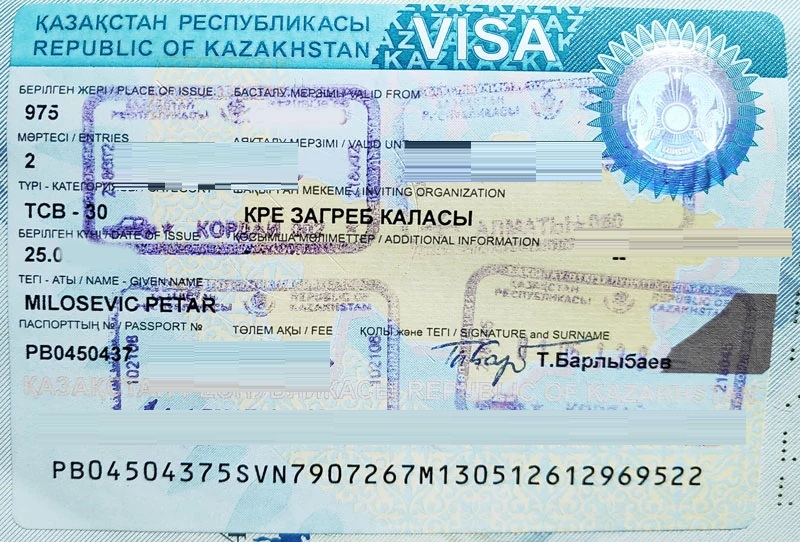 Kazakhstan visit visa fee for Pakistanis update November 2023
