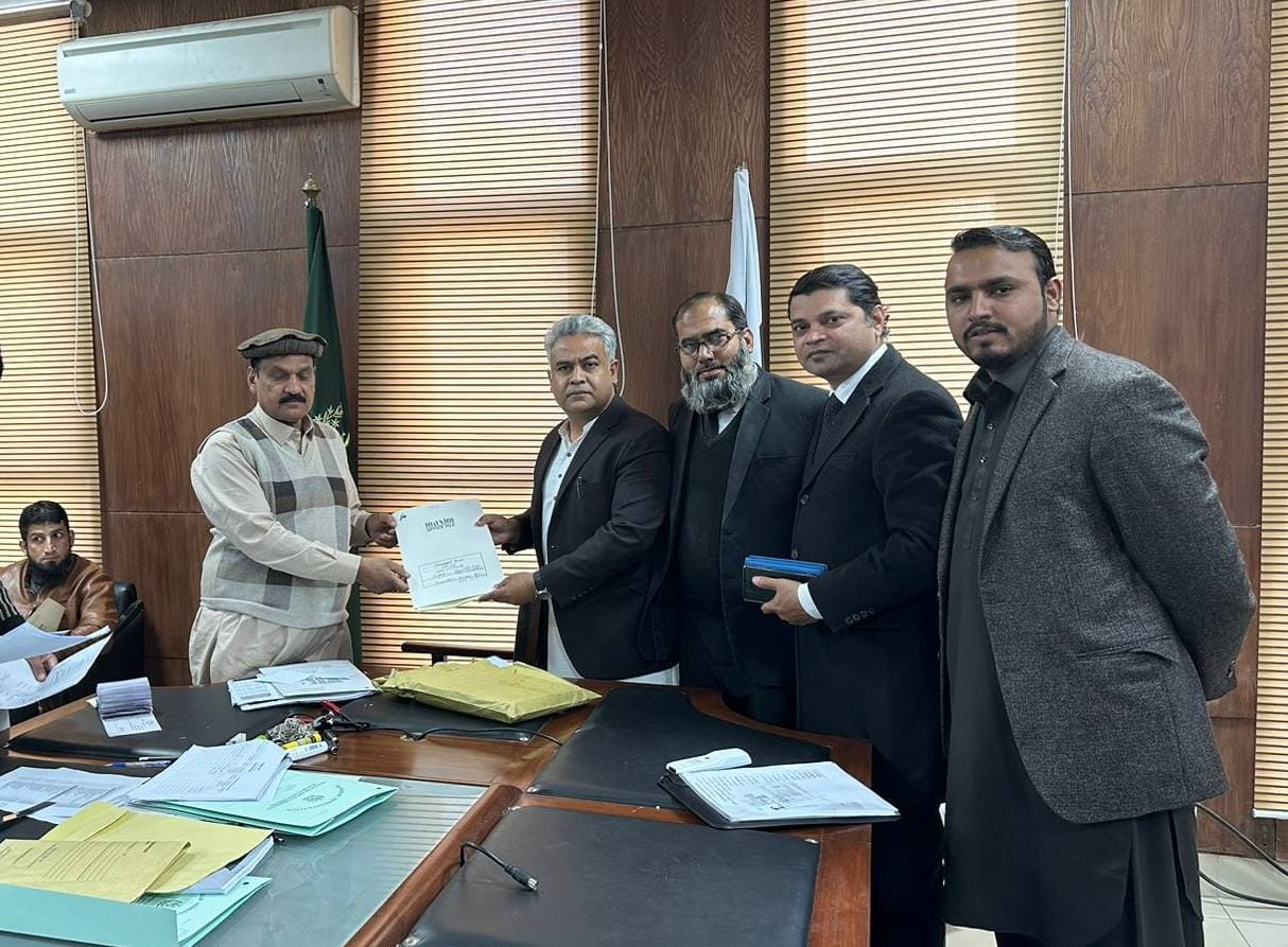 PTI’s Aamir Sheikh Files Nomination Papers For NA-47, Reiterates ...