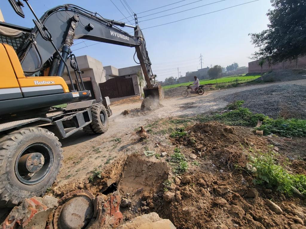 LDA razes infrastructure of seven illegal housing schemes in Lahore