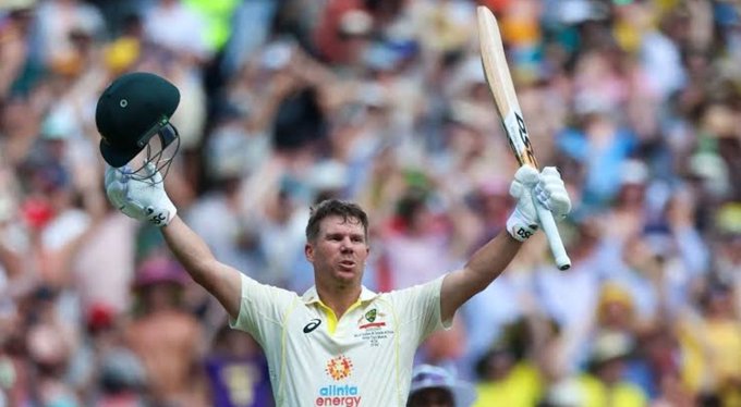 PAKvAUS: Warner hits ton as Australia off to flying start against Pakistan in first Test