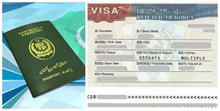 korea visit visa fee from pakistan