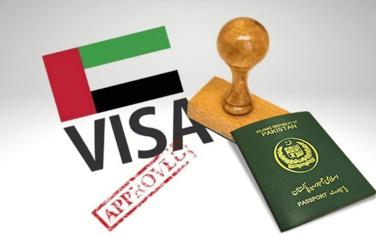 visit visa from pakistan to uae