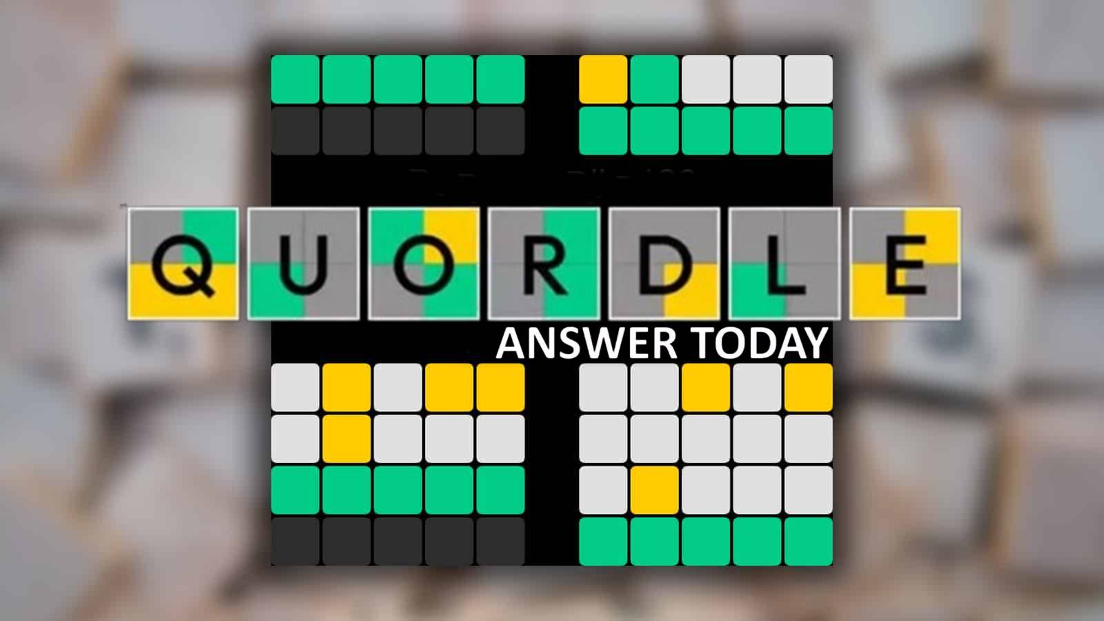 Quordle Answer Today Check Clues, Hints for 18th January 2024