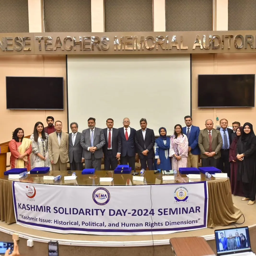 Nima Hosts Insightful Seminar On Kashmir Solidarity Day Pakistan Observer