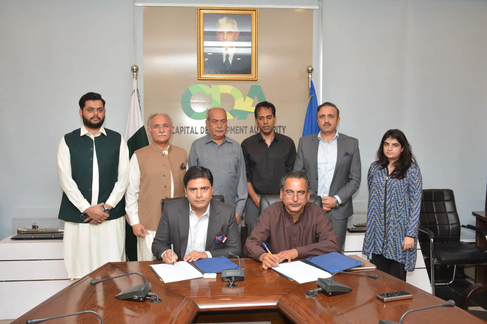 CDA, ICCI sign MoU for upgrading public washrooms - Pakistan Observer