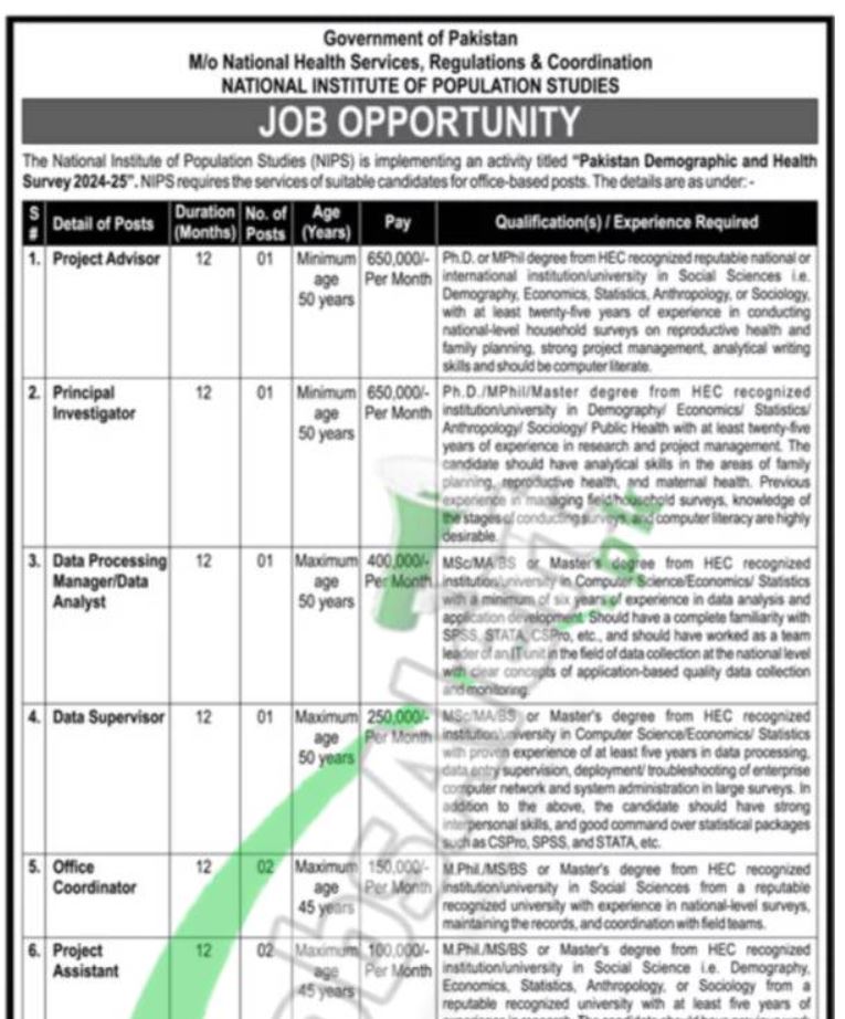 Latest Govt Jobs in Pakistan April 2024 Pakistan Observer