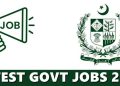 Latest Govt Jobs in Pakistan April 2024