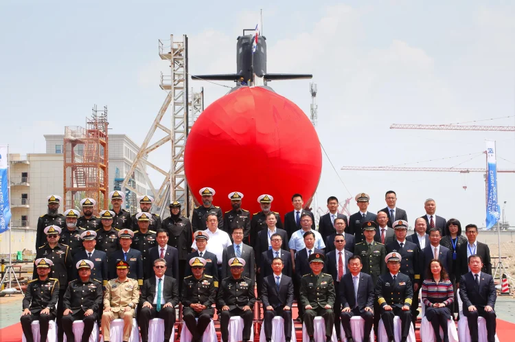 Pak Navy’s 1st Hangor Class submarine launched - Pakistan Observer