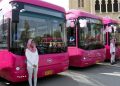 Karachi women get free Pink Bus Service for two months