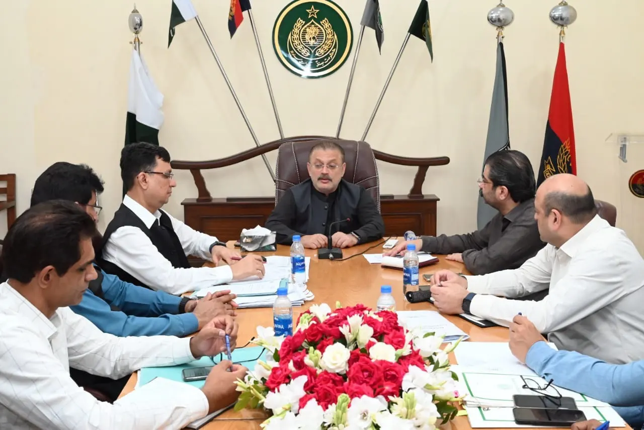 Pakistan Azhar Excise Sharjeel decides to establish RRF within Excise Department - Pakistan ...