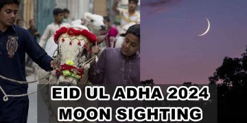 Eid ul Adha 2024 Moon Sighting updates in Pakistan