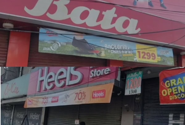Bata, Heels, Metro Shoes among 60 businesses sealed in Lahore ...