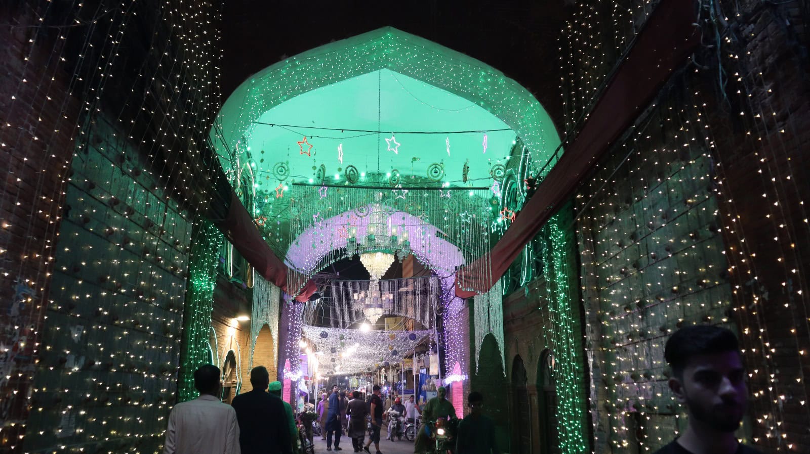 In Pictures Pakistan Shines With Festive Lights For Eid Milad Un Nabi 2024 