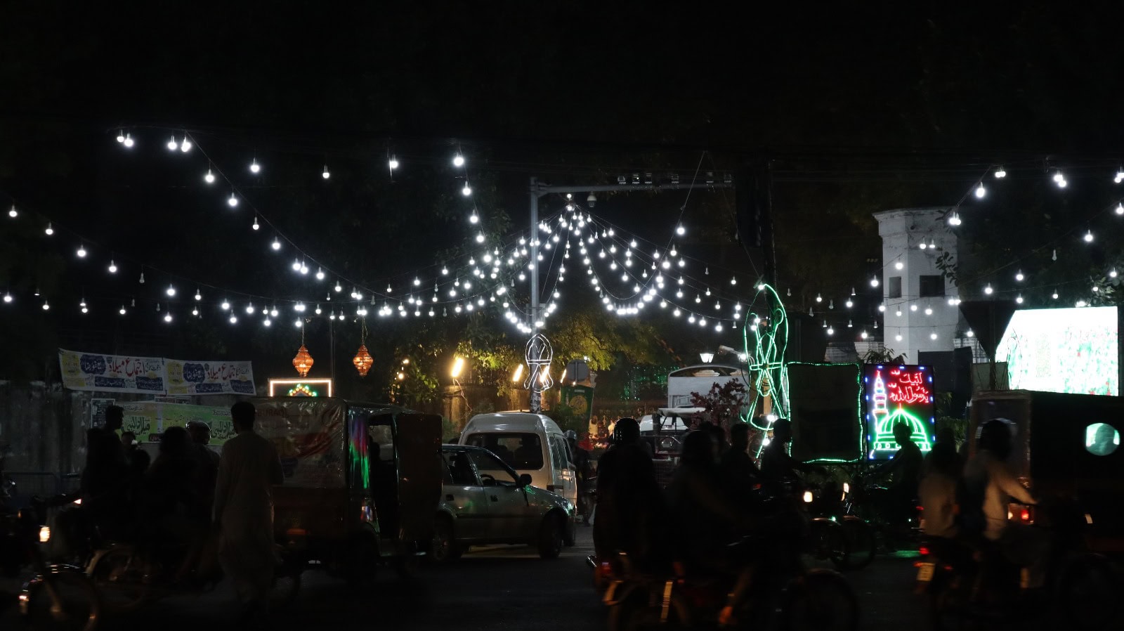 In Pictures Pakistan Shines With Festive Lights For Eid Milad Un Nabi 2024 