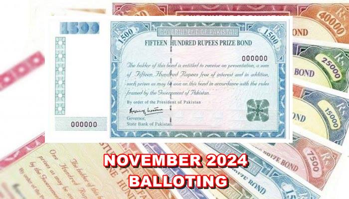 1500 Prize Bond November 2024 Check Draw Date And Balloting Details