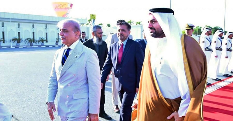 Bilateral Ties Investment Opportunities In Focus As Pm Shehbaz Lands In Doha