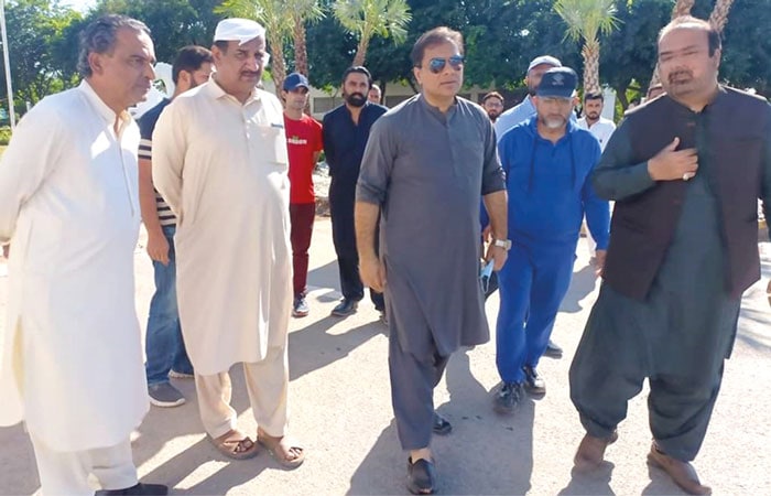 Cda Chief Inspects Ongoing Jcc Renovation Work