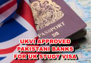 Full List Of Ukvi Approved Pakistani Banks For Uk Student Visa Applications