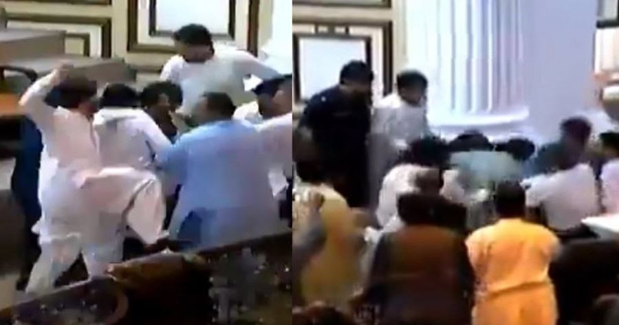 Kp Assembly Lawmakers Into Fistfight During Session Video