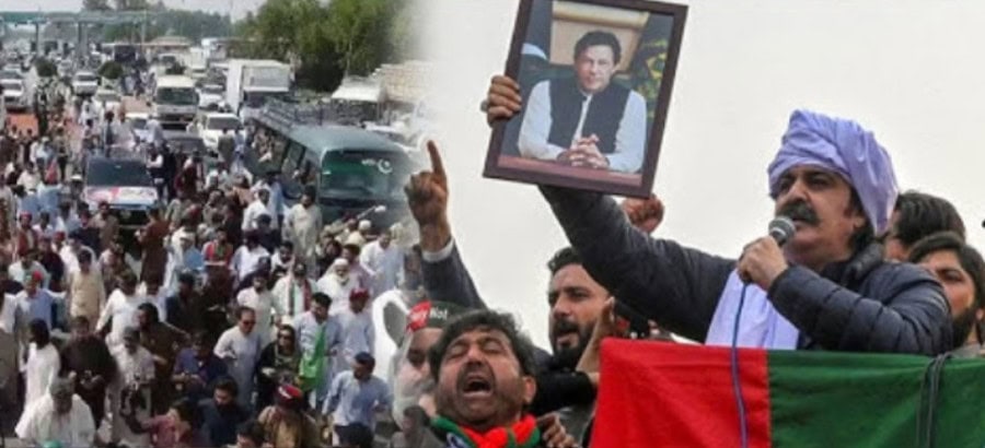 Kp Cm Gandapur Leads Pti Caravan To Islamabad Defying Govt Obstacles