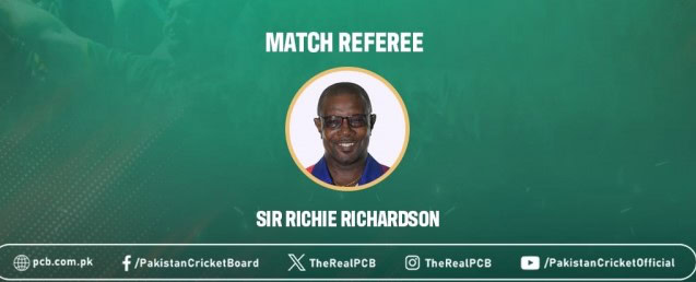 Match Officials Announced For Pakistan Vs England Tests