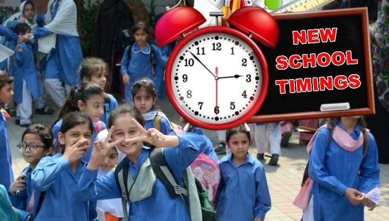 New School Timings In Lahore Other Punjab Cities Starting October 28