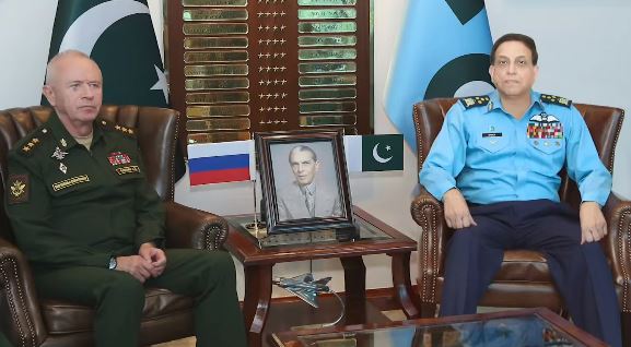 Paf Chief Russian Delegation Aim For Deeper Military Cooperation