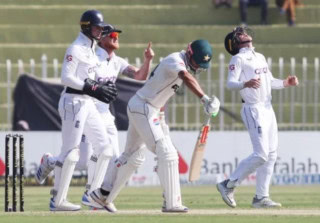 Pakistan Struggle On Second Day Of Third Test Match Against England