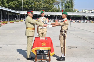 Passing Out Parade Of Cadets Held At Pma Kakul Ispr 