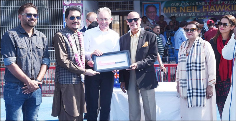 Australian Hc Hawkson Expresses Support For Promotion Of Sports In Pakistan