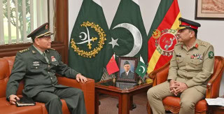 Chinese General Zhang Meets Coas Asim Munir Lauds Pakistans Counter Terrorism Efforts