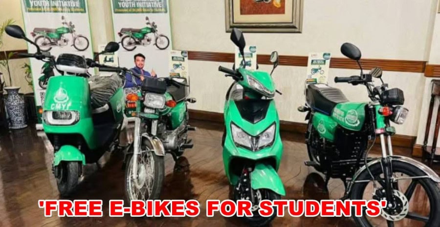 Free E Bikes Announced For Pakistani Students Details Inside