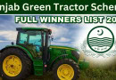 Green Tractor Scheme Draw Results Announced Full Winners List 2024