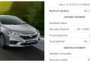 Honda City 1 2 Variants Latest Five Years Installment Plan In Pakistan November 2024